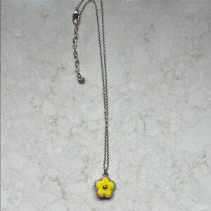 Brighton Yellow Flower Pendant Necklace
